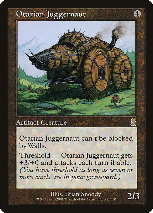 Otarian Juggernaut - Odyssey Magic card