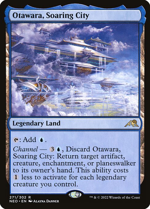 Otawara, Soaring City - Kamigawa: Neon Dynasty Magic card