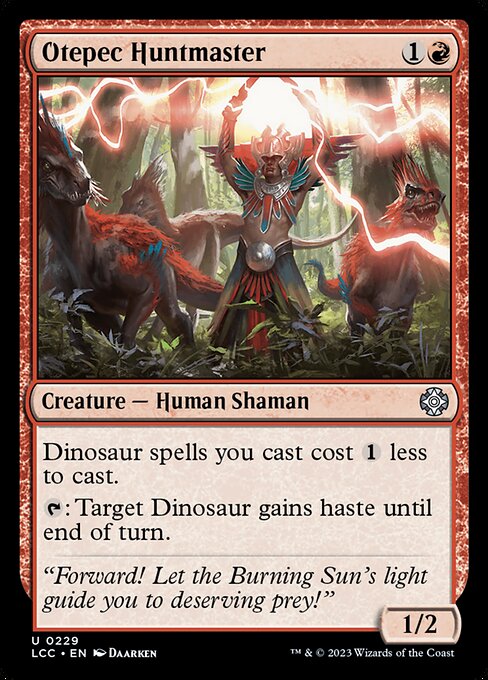 Otepec Huntmaster - The Lost Caverns of Ixalan Commander Magic card