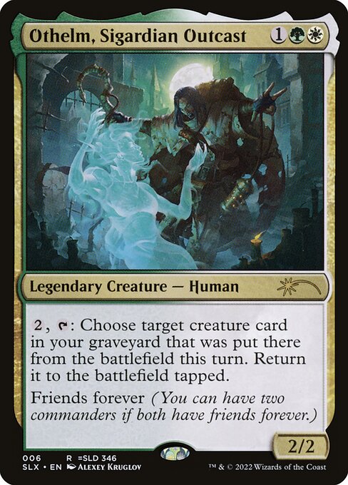 Othelm, Sigardian Outcast - Universes Within (#6) - Illustrated by Alexey Kruglov - Magic: The Gathering Card
