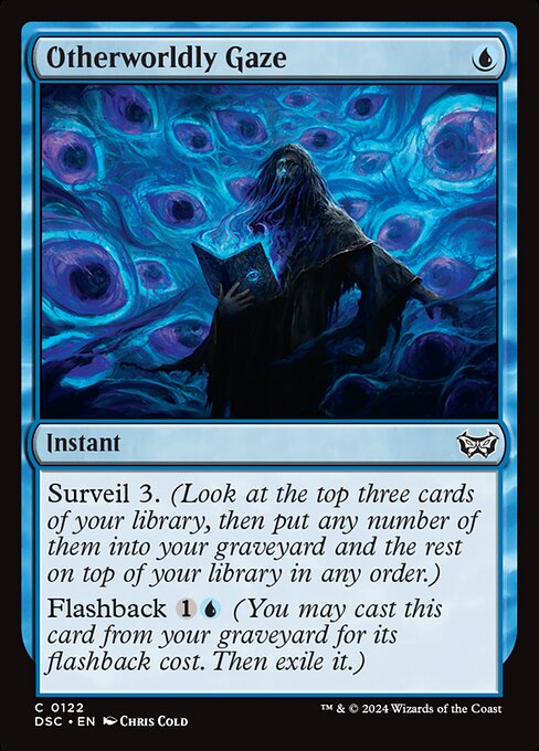 Otherworldly Gaze - Duskmourn: House of Horror Commander Magic card