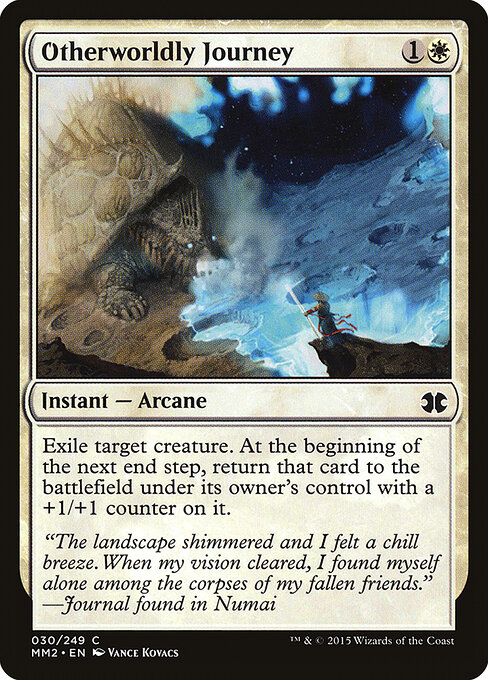 Otherworldly Journey - Modern Masters 2015 Magic card