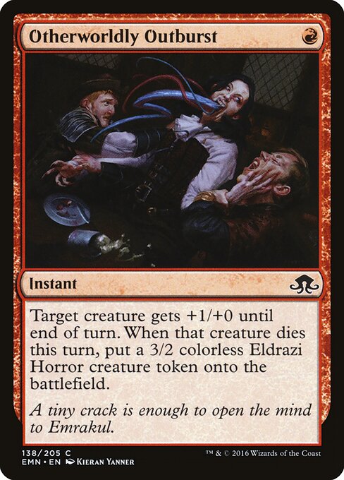 Otherworldly Outburst - Eldritch Moon Magic card