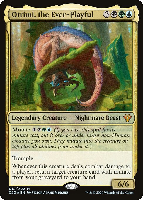 Otrimi, the Ever-Playful - Commander 2020 Magic card