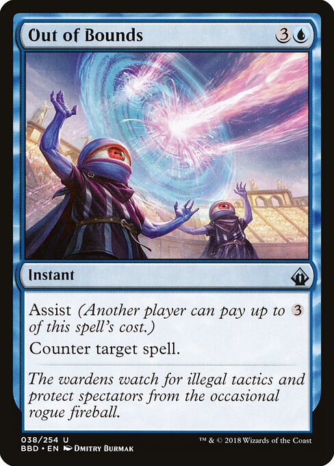 Out of Bounds - Battlebond Magic card