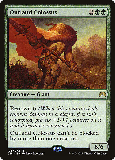 Outland Colossus - Magic Origins Magic card