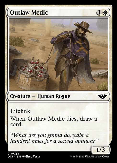 Outlaw Medic - Outlaws of Thunder Junction Magic card