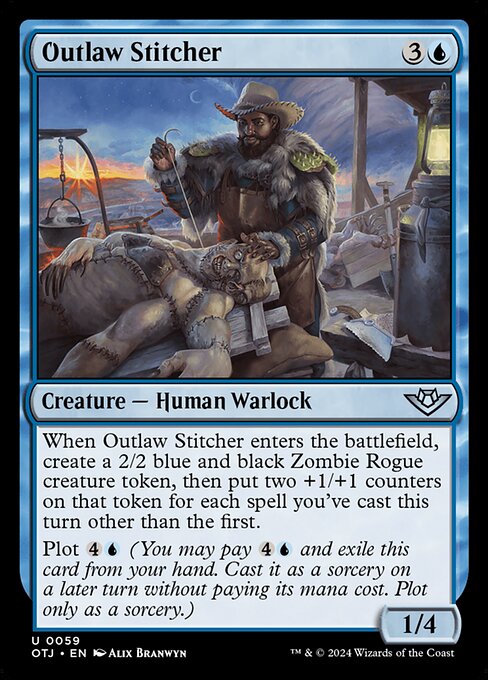 Outlaw Stitcher - Outlaws of Thunder Junction Magic card