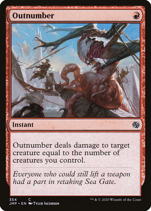 Outnumber - Jumpstart Magic card