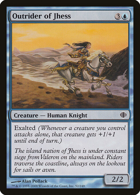 Outrider of Jhess - Shards of Alara Magic card