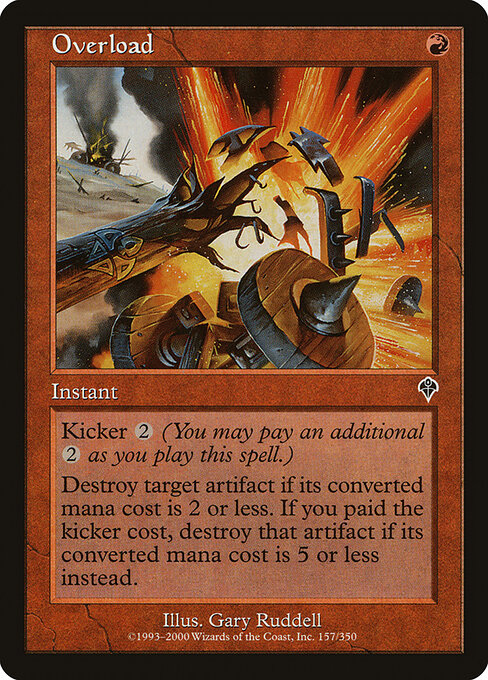Overload - Invasion Magic card