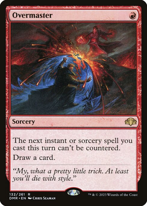 Overmaster - Dominaria Remastered Magic card