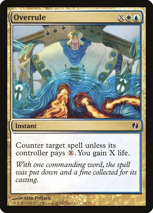 Overrule - Duel Decks: Venser vs. Koth Magic card