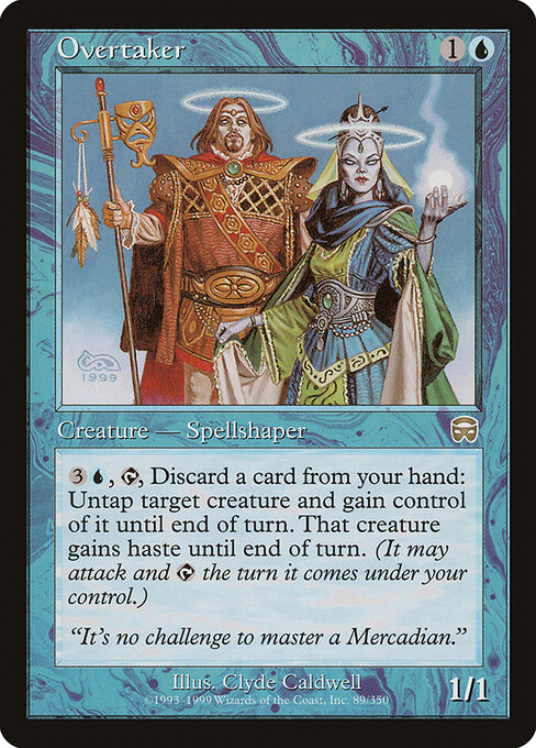 Overtaker - Mercadian Masques Magic card