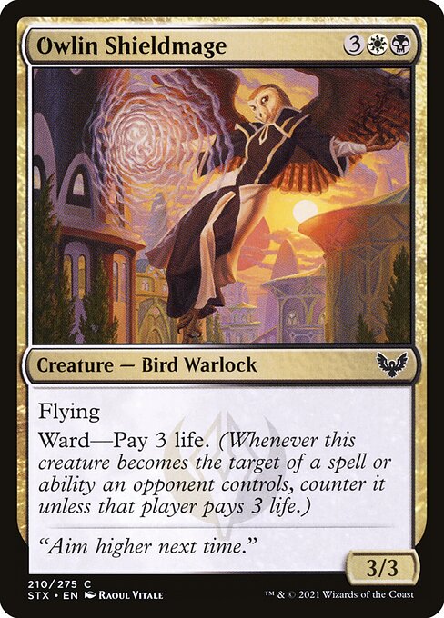Owlin Shieldmage - Strixhaven: School of Mages Magic card