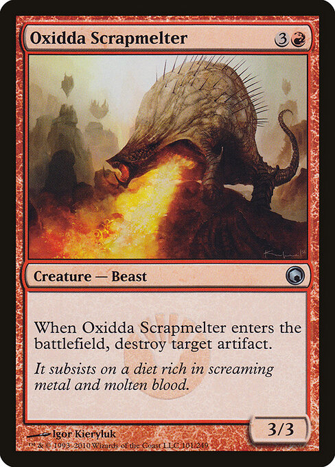 Oxidda Scrapmelter - Scars of Mirrodin Magic card