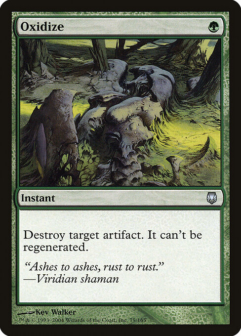 Oxidize - Darksteel Magic card