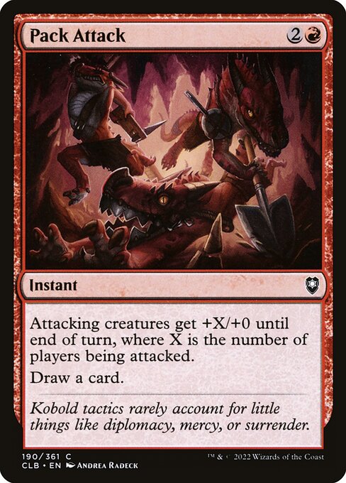 Pack Attack - Commander Legends: Battle for Baldur's Gate Magic card