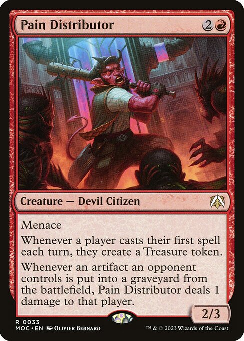 Pain Distributor - March of the Machine Commander Magic card