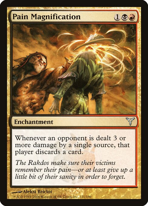 Pain Magnification - Dissension Magic card