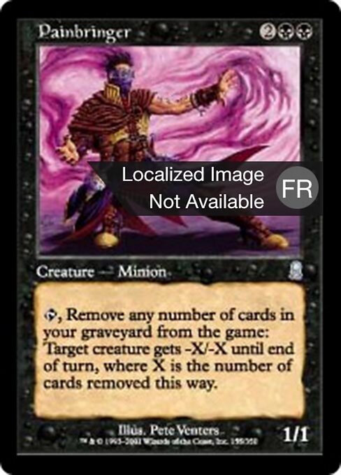 Portatore di Dolore (Painbringer) - Odyssey (#155) - Illustrated by Pete Venters - Magic: The Gathering Card