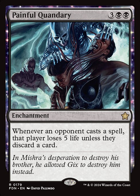 Painful Quandary - Foundations Magic card
