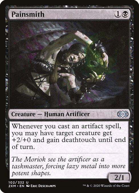 Painsmith - Double Masters Magic card