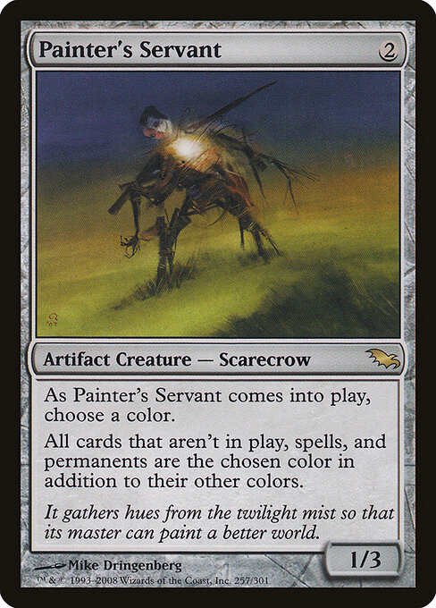 Painter's Servant - Shadowmoor Magic card