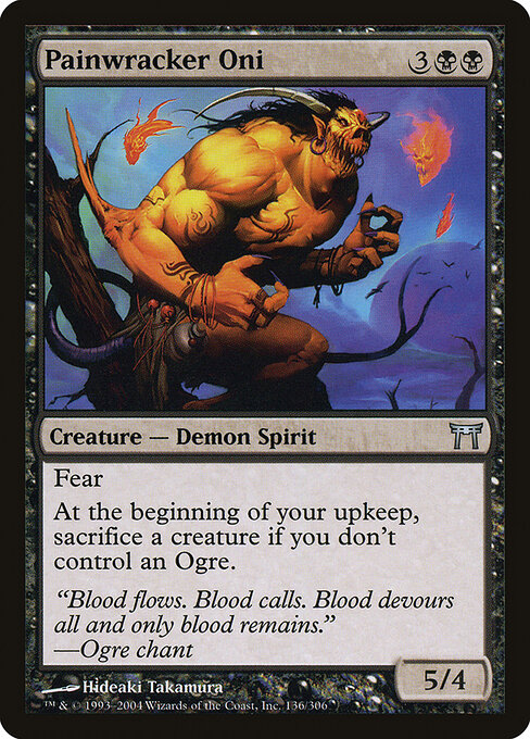 Painwracker Oni - Champions of Kamigawa Magic card