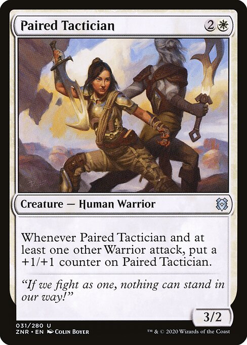 Paired Tactician - Zendikar Rising Magic card