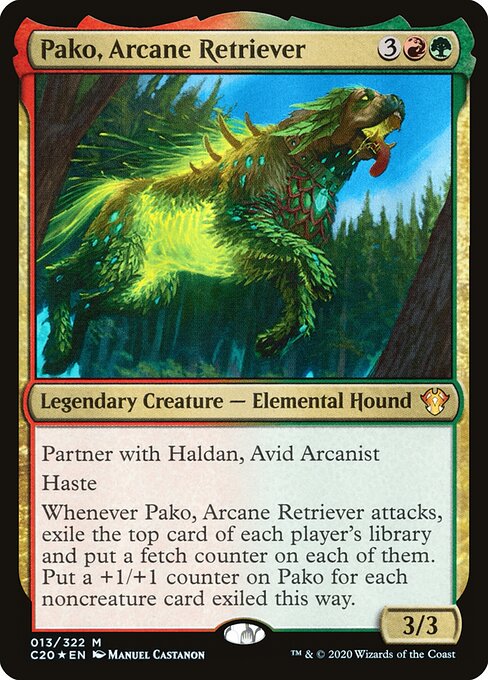 Pako, Arcane Retriever - Commander 2020 Magic card