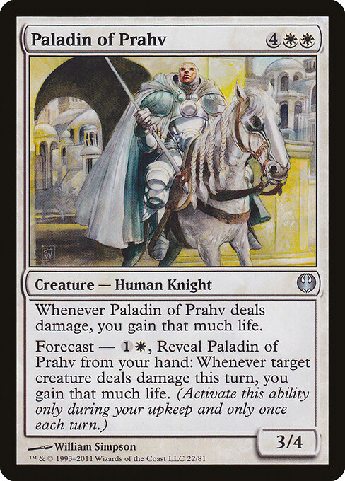 Paladin of Prahv - Duel Decks: Knights vs. Dragons Magic card
