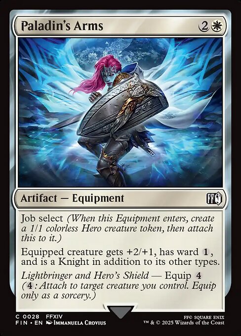 Paladin's Arms - Final Fantasy Magic card