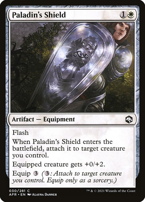Paladin's Shield - Adventures in the Forgotten Realms Magic card
