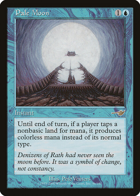 Pale Moon - Nemesis Magic card
