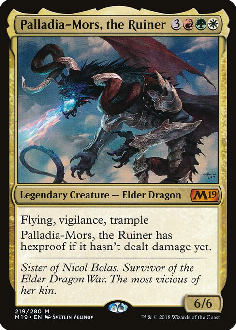 Palladia-Mors, the Ruiner - Core Set 2019 Magic card