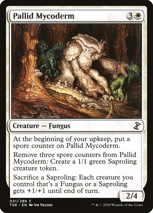 Pallid Mycoderm - Time Spiral Remastered Magic card