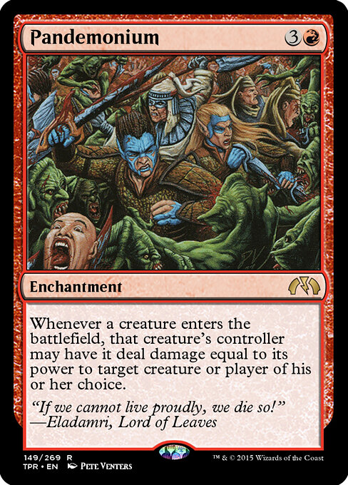 Pandemonium - Tempest Remastered Magic card