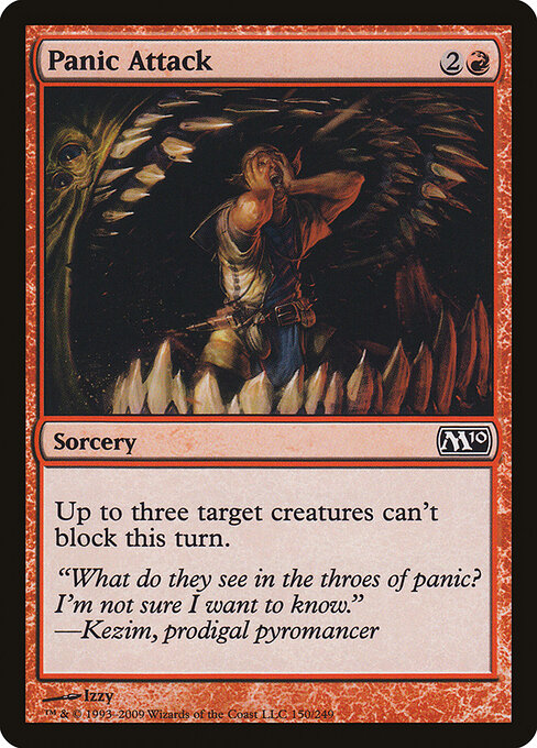 Panic Attack - Magic 2010 Magic card