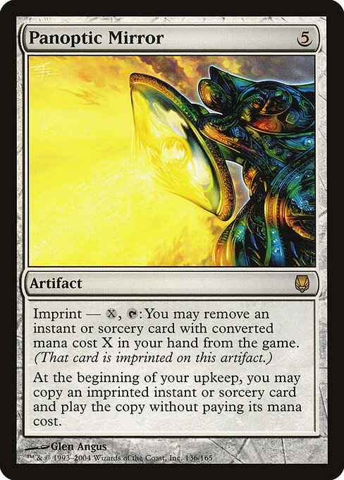 Panoptic Mirror - Darksteel Magic card