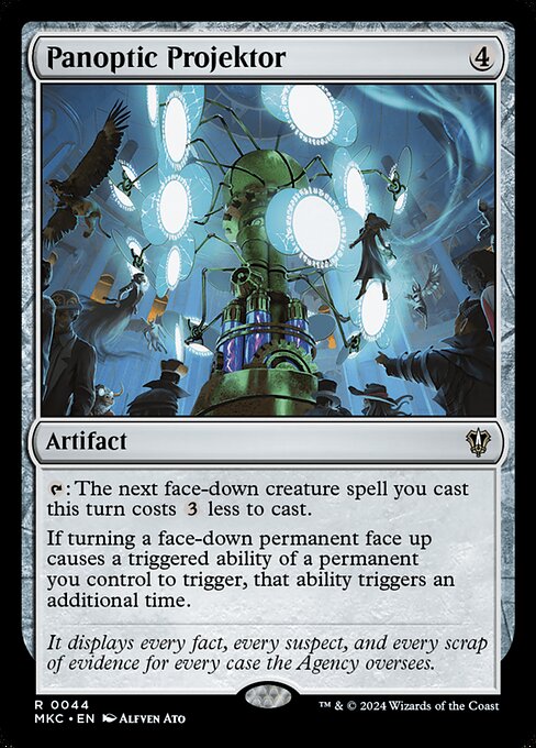 Panoptic Projektor - Murders at Karlov Manor Commander Magic card