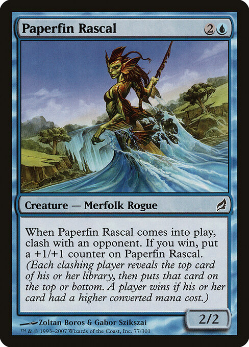 Paperfin Rascal - Lorwyn Magic card