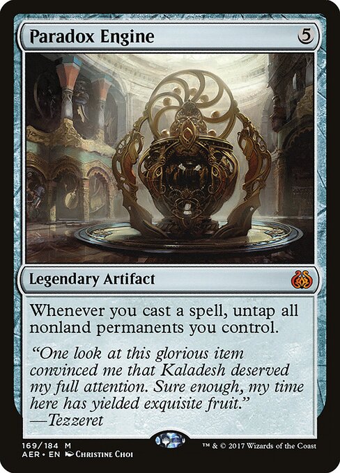 Paradox Engine - Aether Revolt (#169) - Illustrated by Christine Choi - Magic: The Gathering Card
