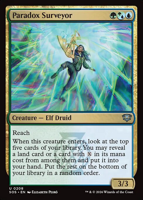 Paradox Surveyor - Secrets of Strixhaven Magic card
