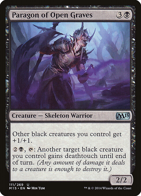 Paragon of Open Graves - Magic 2015 Magic card