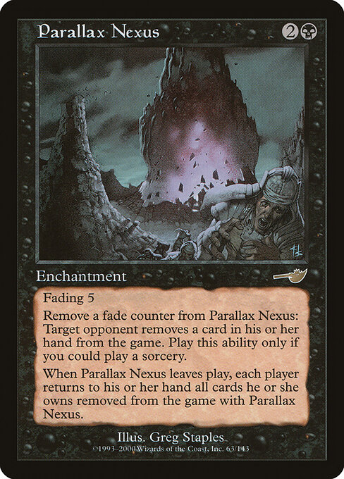 Parallax Nexus - Nemesis Magic card