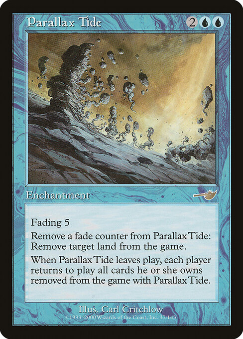Parallax Tide - Nemesis Magic card