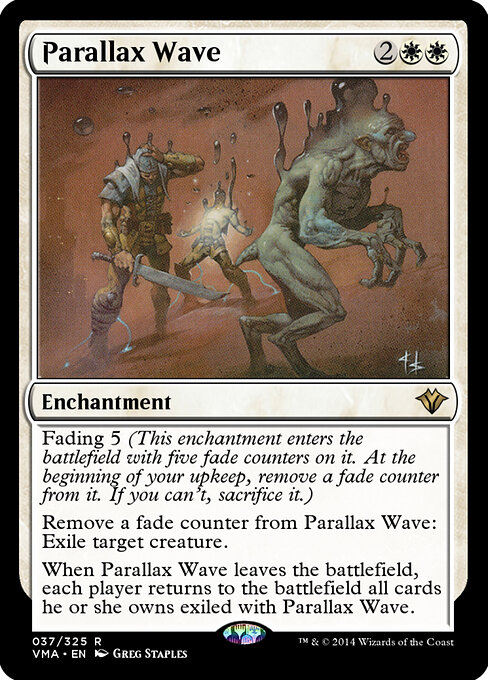 Parallax Wave - Vintage Masters (#37) - Illustrated by Greg Staples - Magic: The Gathering Card