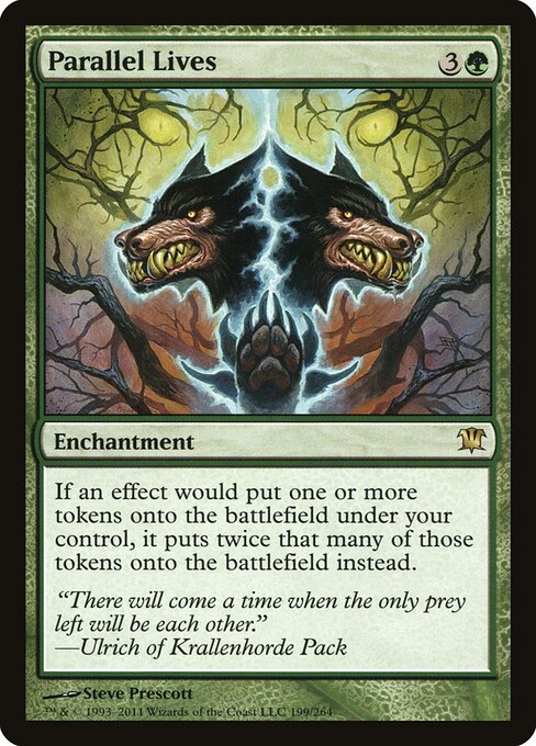 Parallel Lives - Innistrad Magic card