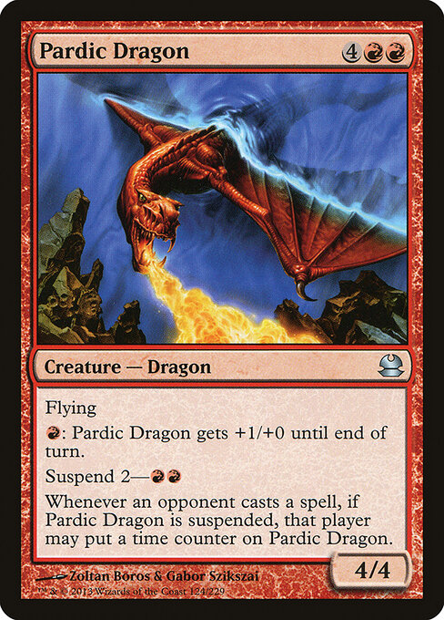 Pardic Dragon - Modern Masters Magic card